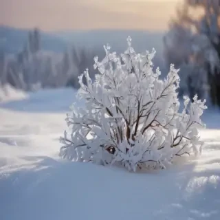 snow transparent background