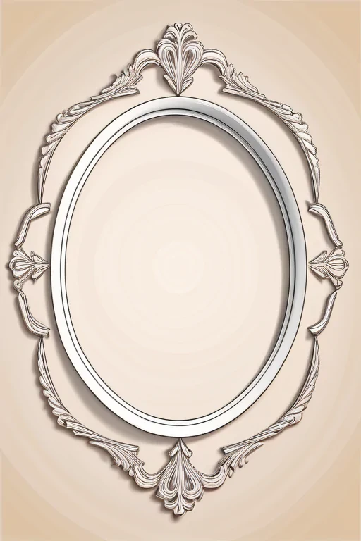 clipart oval frame