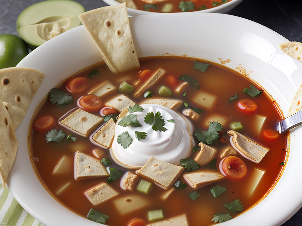 costco chicken tortilla soup nutrition