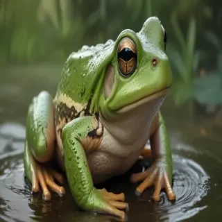 frog illustration