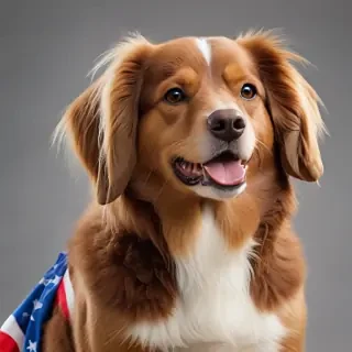 american eagle dog