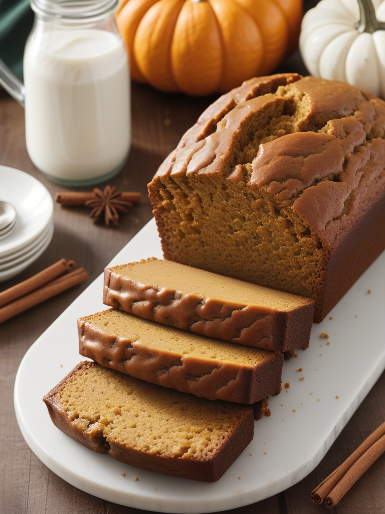 spice cake mix pumpkin bread