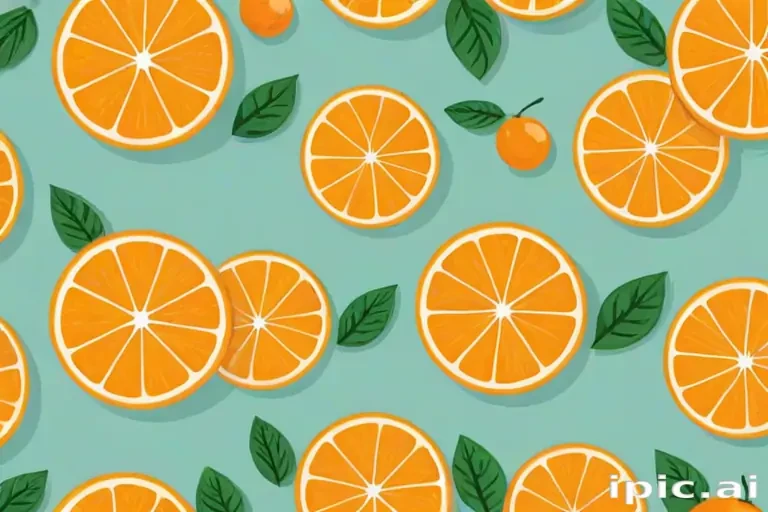 cute orange background