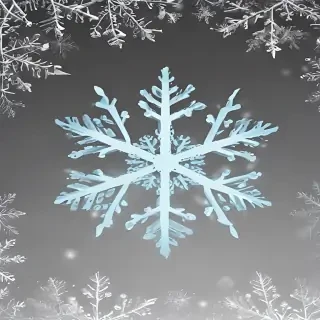 snowflake clipart transparent background