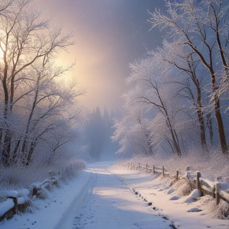 snowing iphone wallpaper