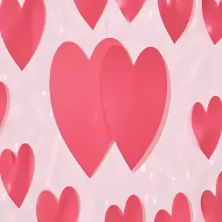 aesthetic heart background