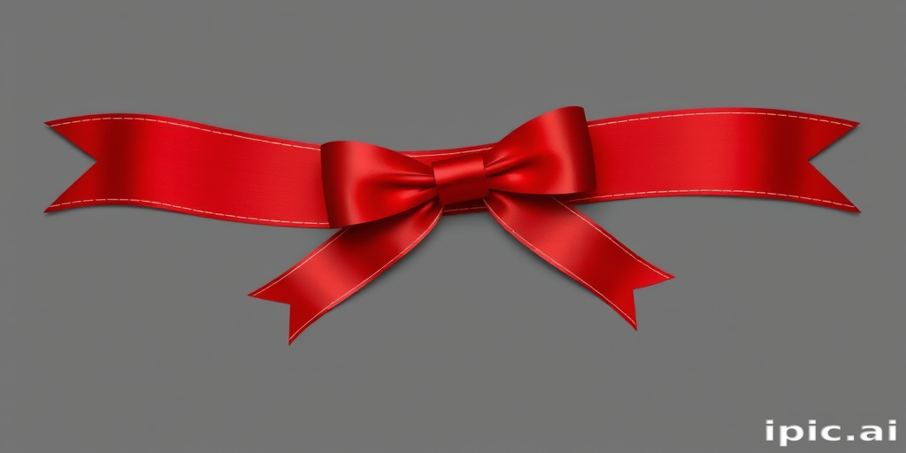 red ribbon png