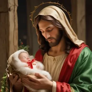 merry christmas images jesus