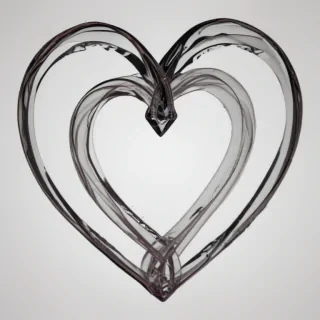 outline heart png