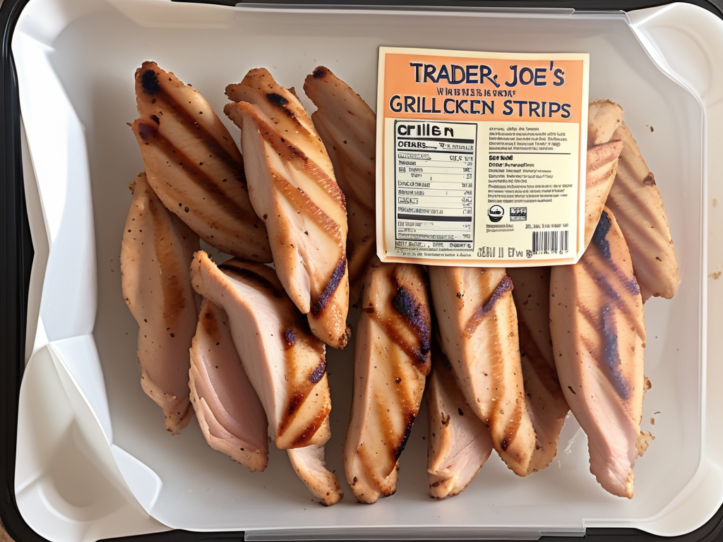 trader joe's grilled chicken strips