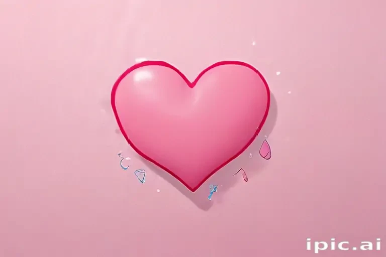 aesthetic heart background