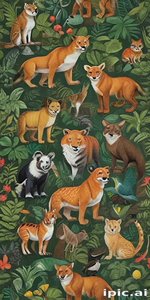 rainforest animals