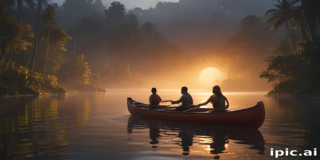 canoeing png