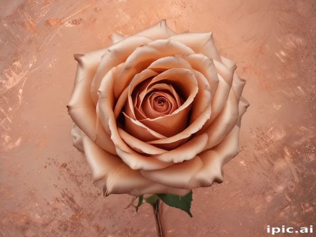 aesthetic rose gold background
