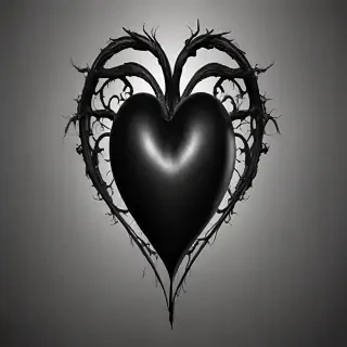 image black heart