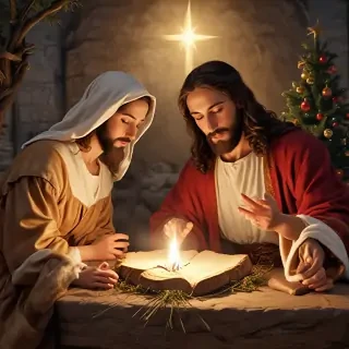 merry christmas jesus images