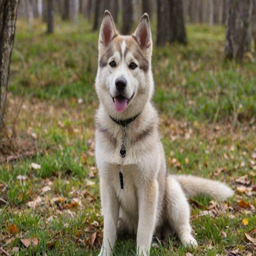 alaskan husky shepherd