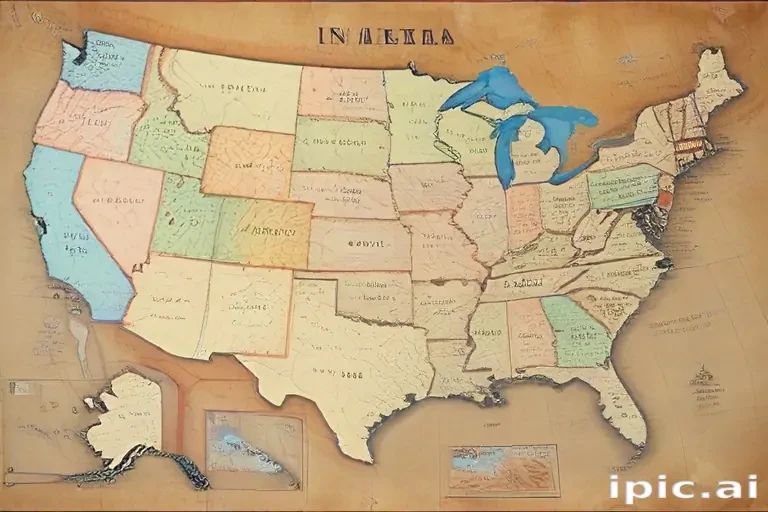 mapa usa