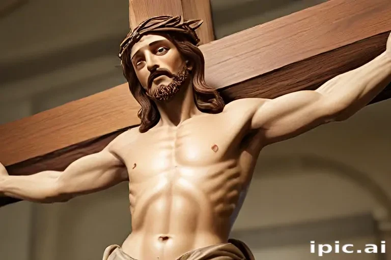 image of jesus on a cross