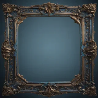 blue frame png