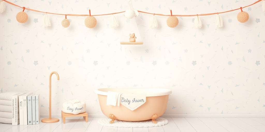 baby shower wallpaper