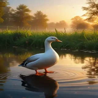 background duck