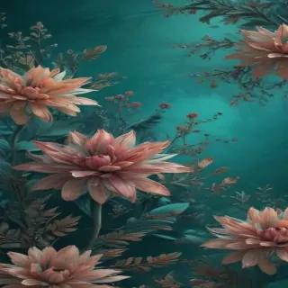 aesthetic teal wallpapers