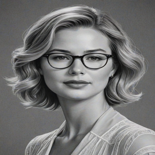 Graceful Emily VanCamp, pencil sketch, portrait of Enchanting woman 1928s in glasses, hair style beatnik, outline, clear lines, fine lines, 8k