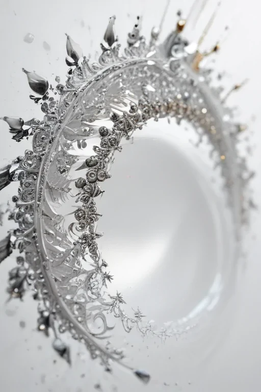 sparkles white background