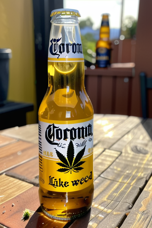 why does corona smell like weed