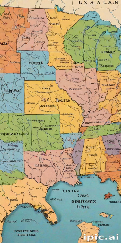 us states map