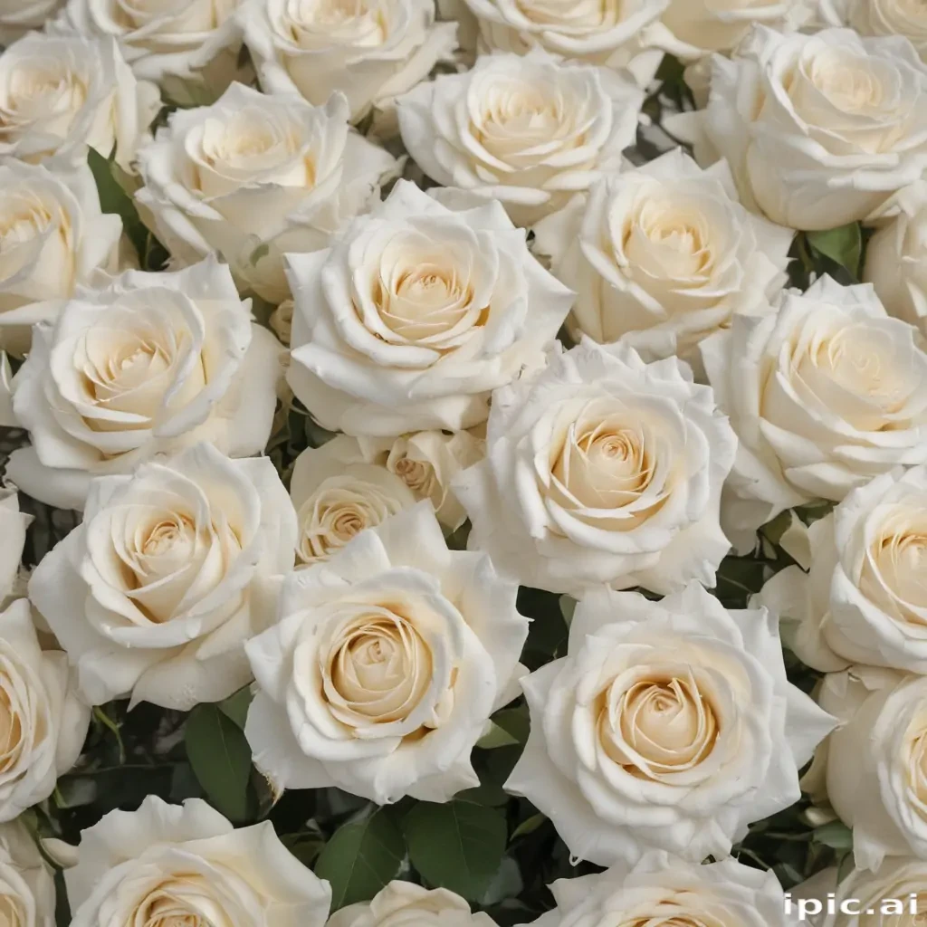 white roses png