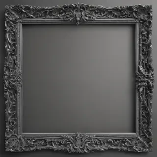 frame clipart black and white