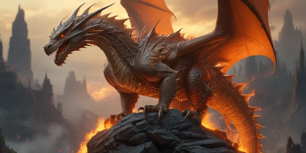 dragon backround