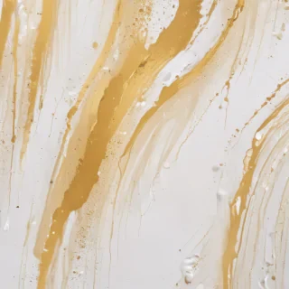 gold and white background