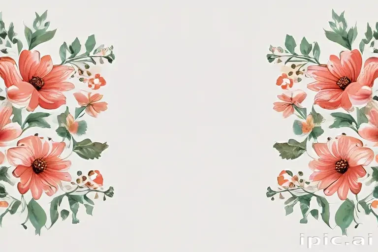 floral border png
