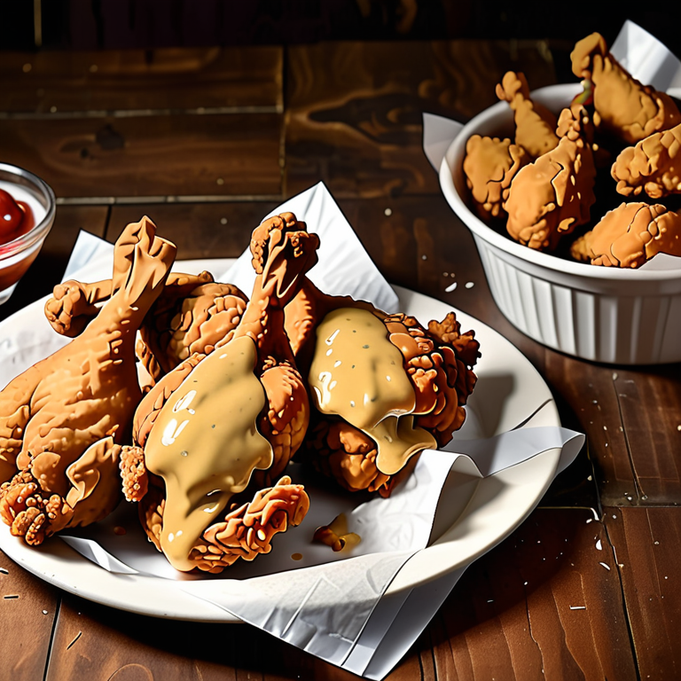 where does southern fried chicken come from