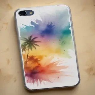 watercolor phone background