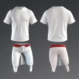 white tee png