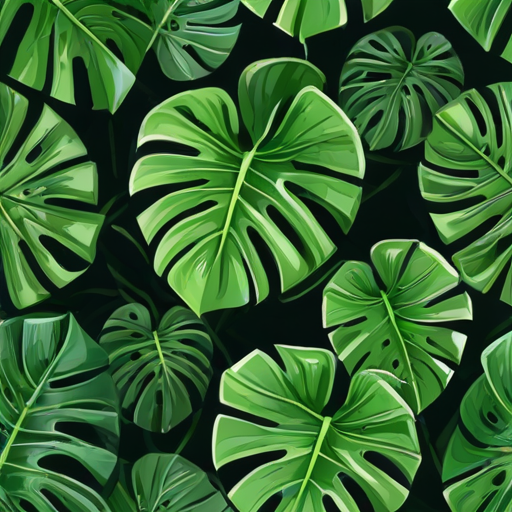 monstera background