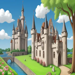 cartoon castel