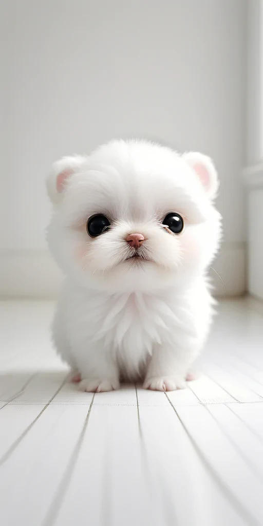 cute white wallpaper