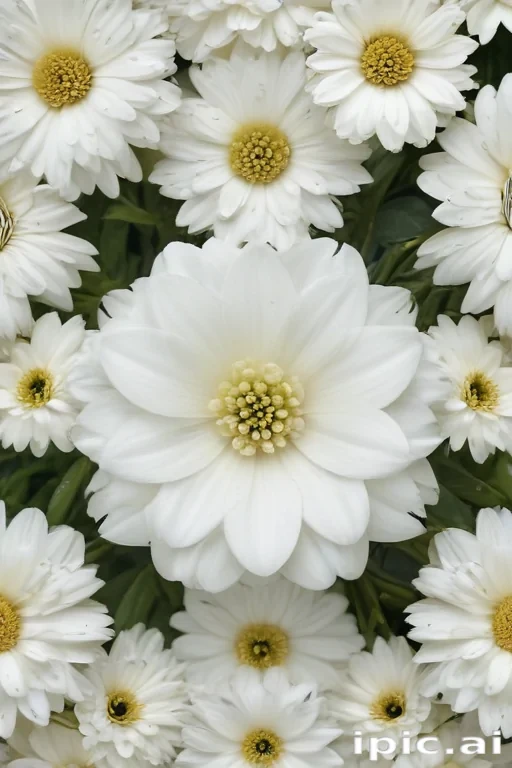 white flower wallpaper