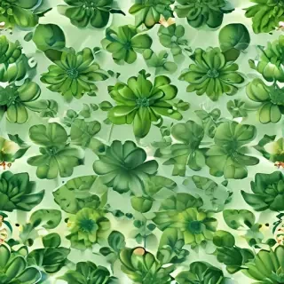 green flower png
