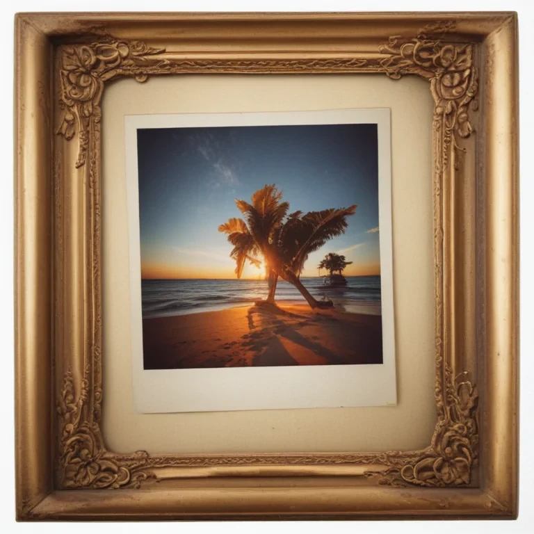 polaroid picture frame png