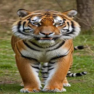 tiger transparent