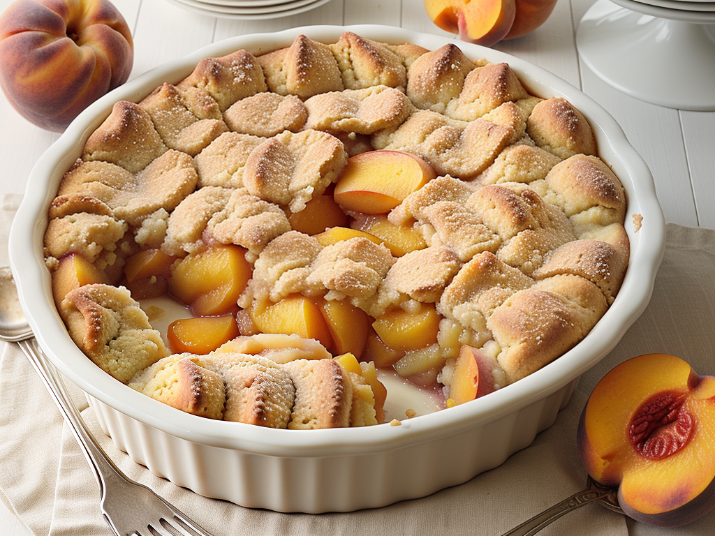 peach cobbler recipes with cake mix