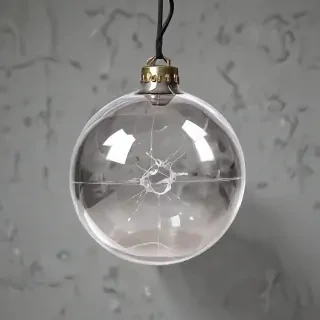 transparent bomb