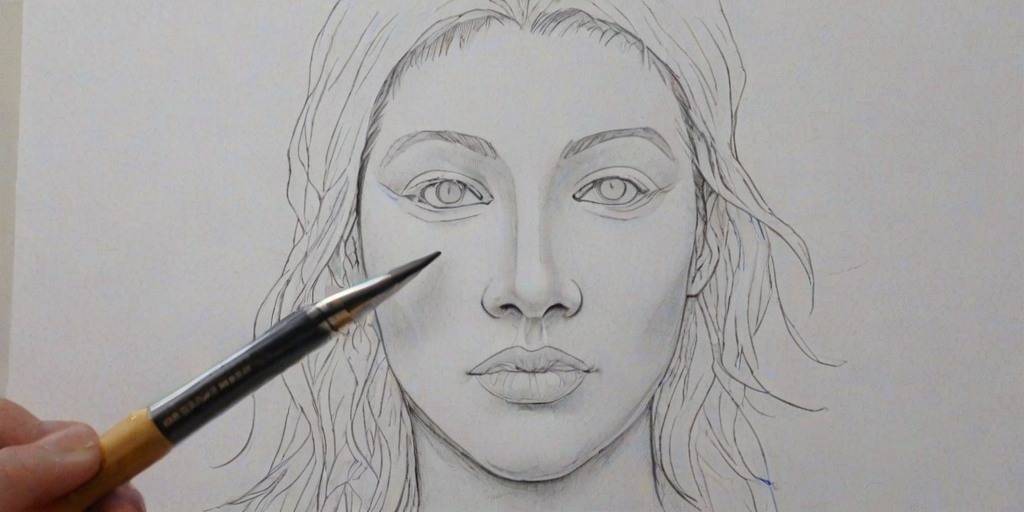 mask drawing