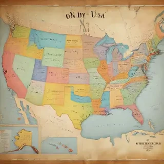 map of usa
